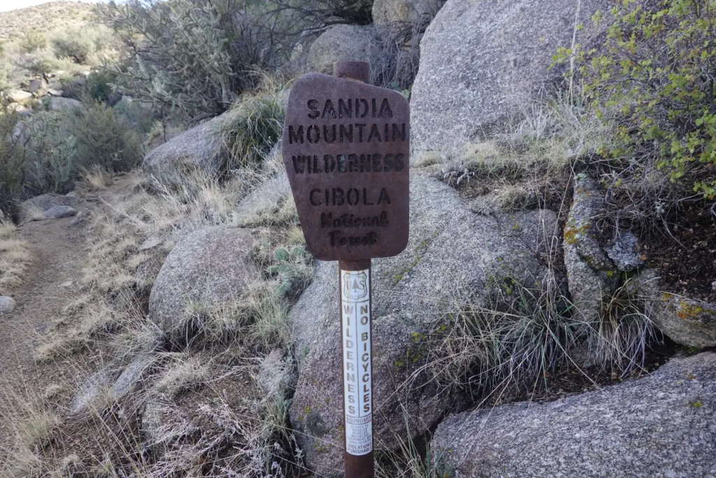 Grand Enchantment Trail Sandia Ridge